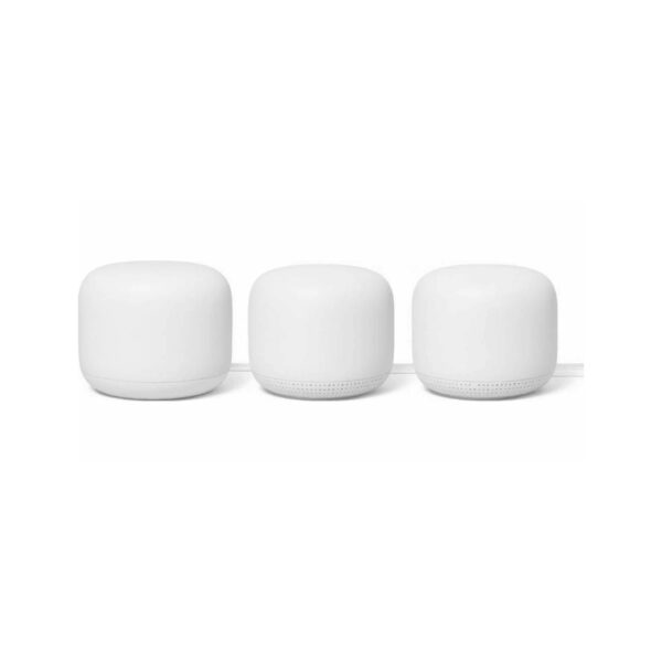 Google Nest WiFi Router och 2 accesspunkter (3 pack)